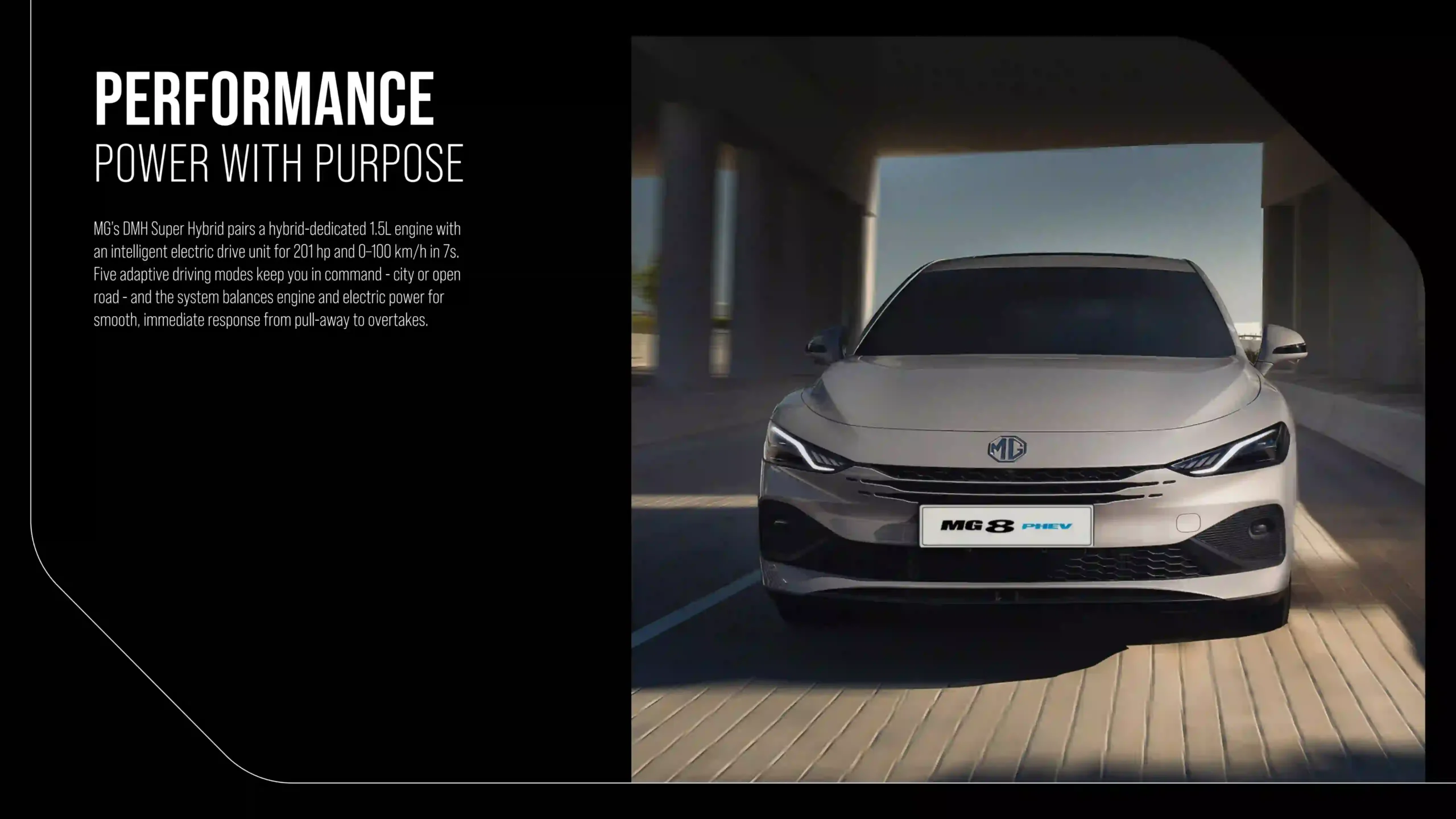 MG 8 PHEV brochure page 3