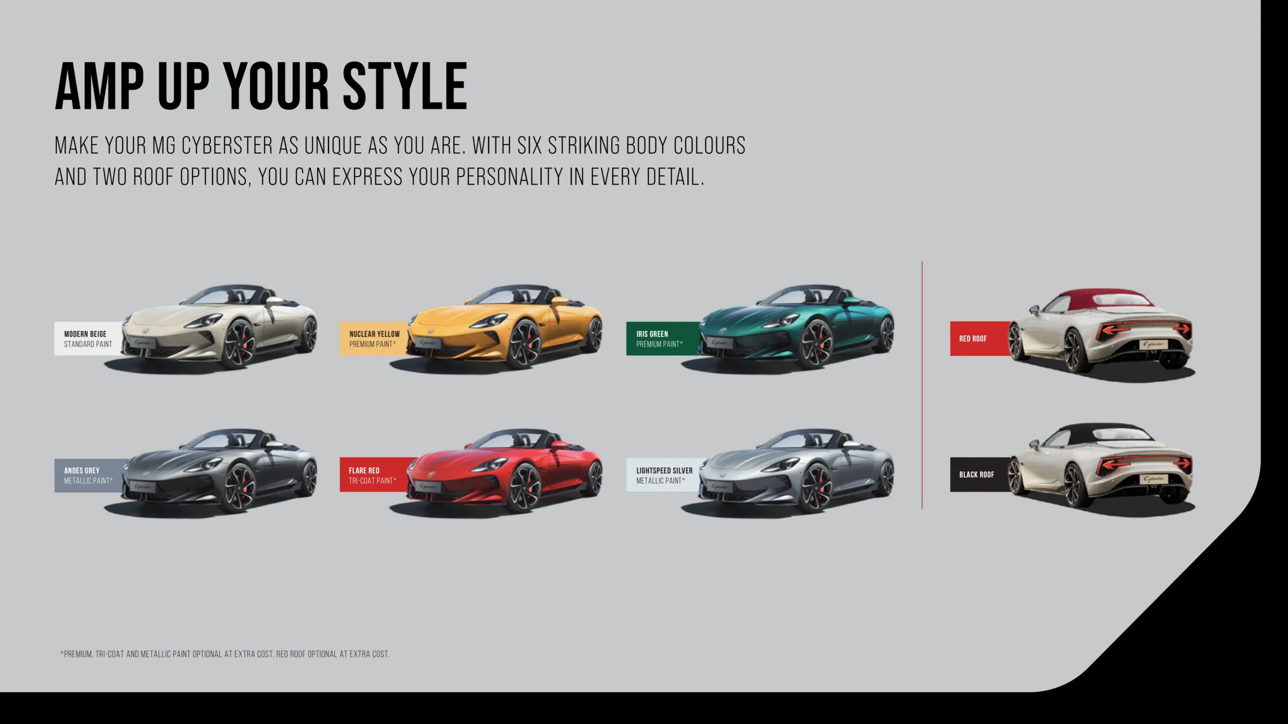 MG Cyberster brochure page 14