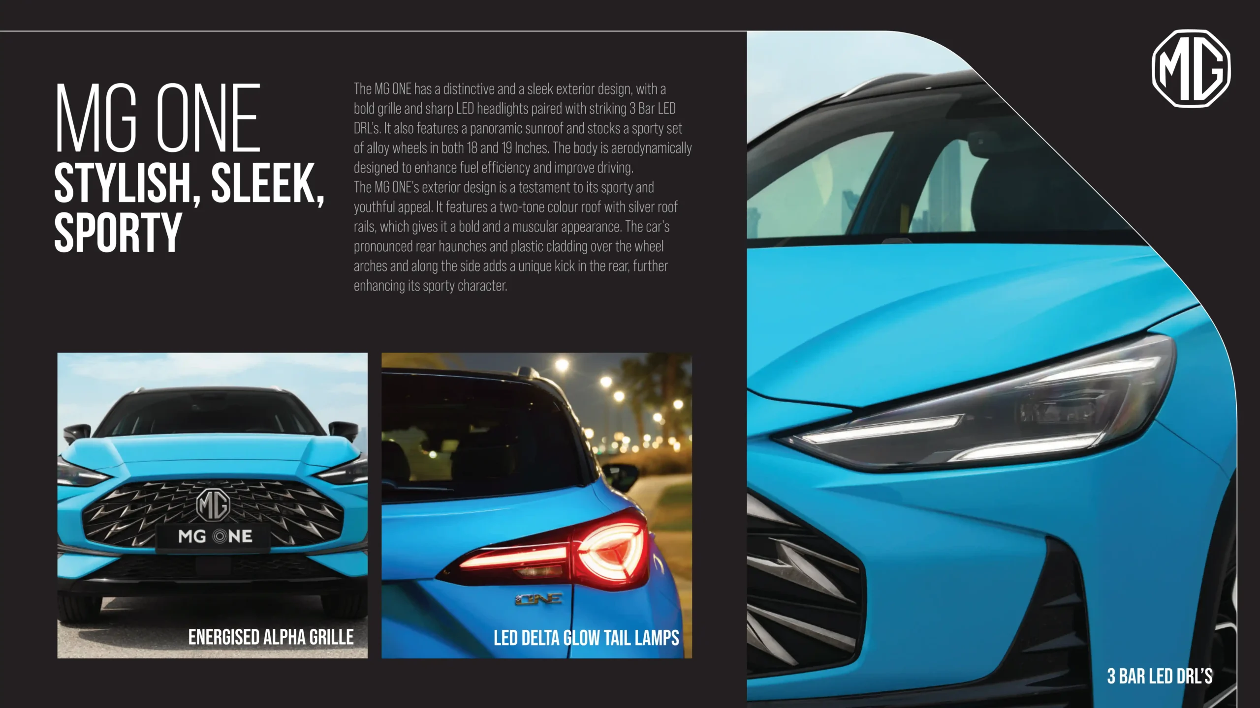MG ONE brochure page 4