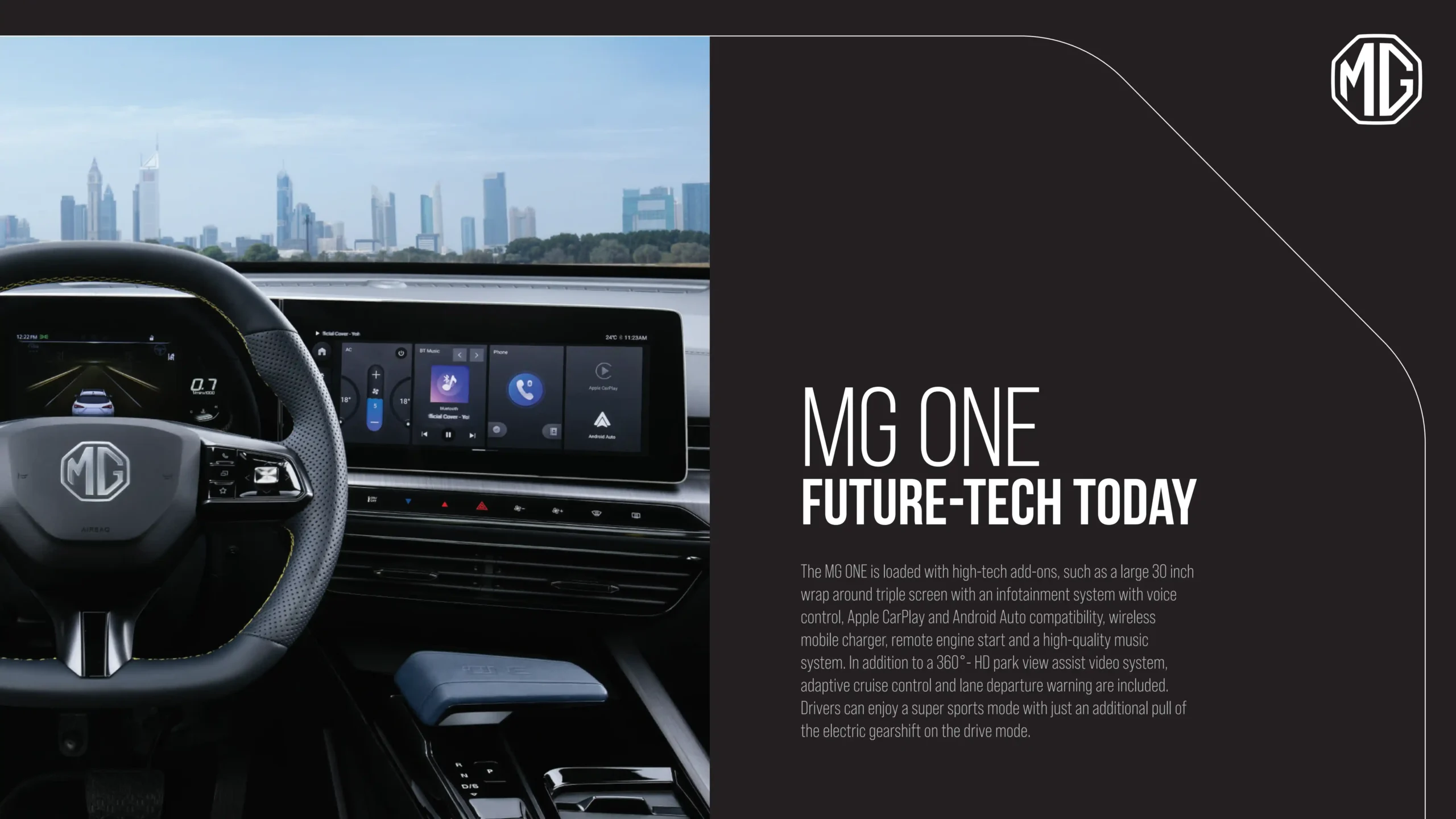 MG ONE brochure page 9